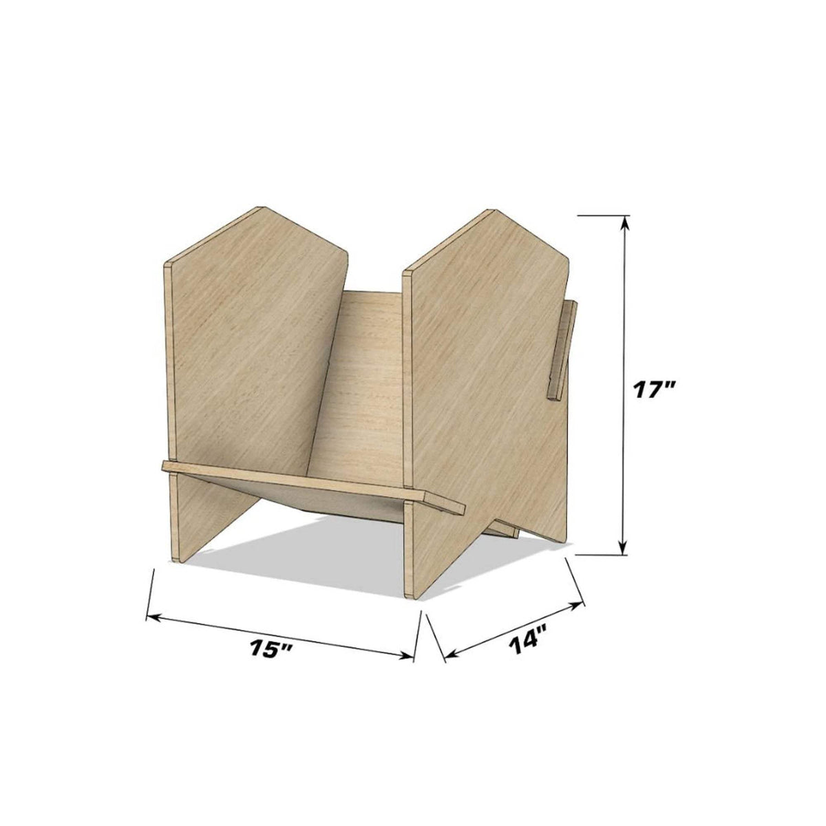 Stackable Storage Cubes | Baltic Birch Plywood | Set Of 2 | Minimalist