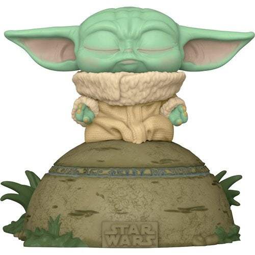 Funko Pop! Star Wars The Mandalorian The Child Using the Force Pop! | Vinyl Figure | Deluxe Edition