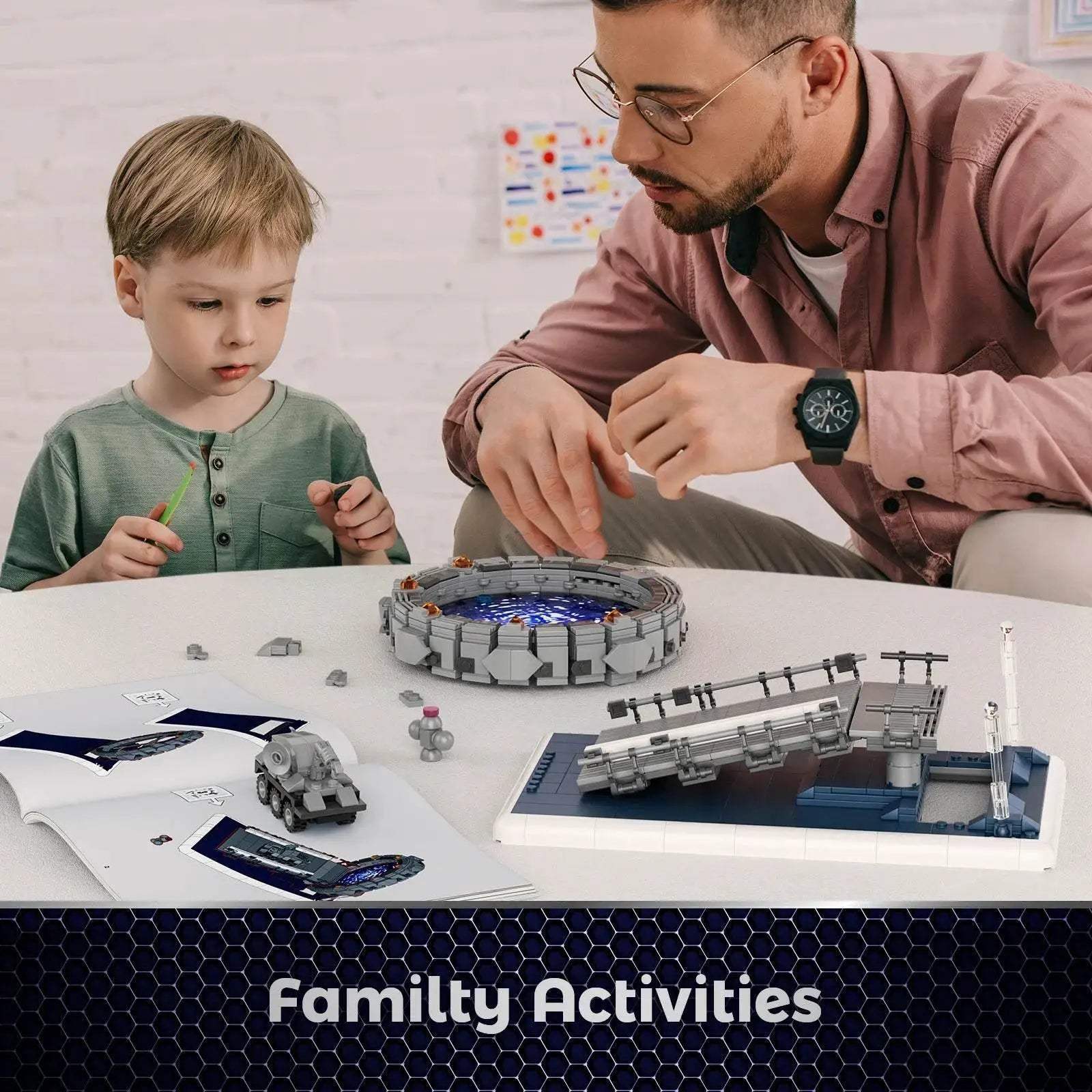 Stargateal Building Block Kit Movie Space Travel Scenes Toys - ToylandEU