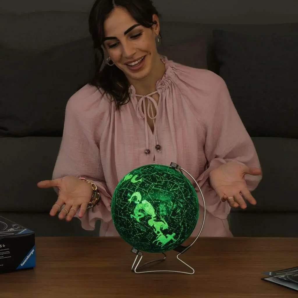 Glow In The Dark 3D Jigsaw Globe Puzzle For Astronomy - ToylandEU