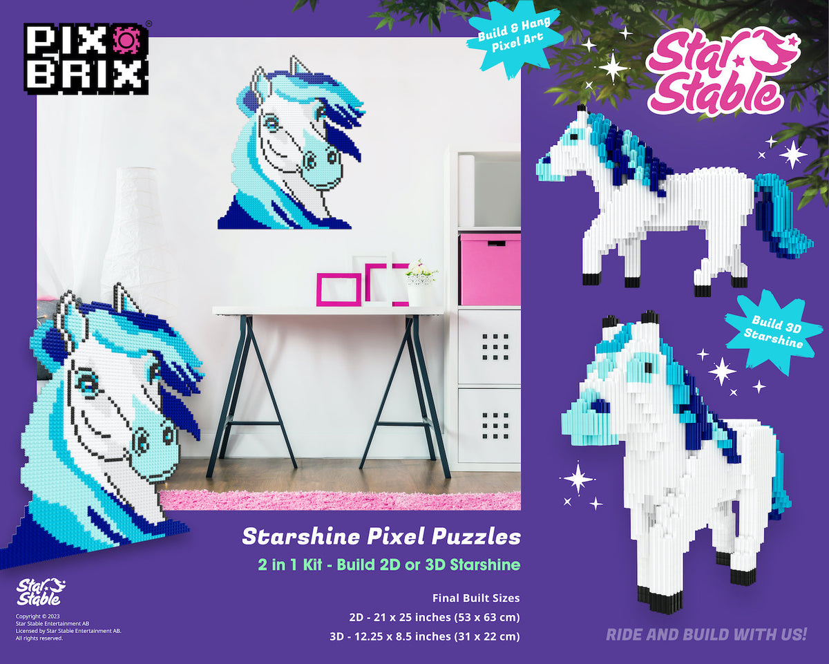 Starstable Compatible Bricks | 2-in-1 Starshine Kit | Toylandeu™