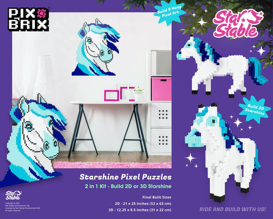 Starstable Compatible Bricks | 2-in-1 Starshine Kit | Toylandeu™