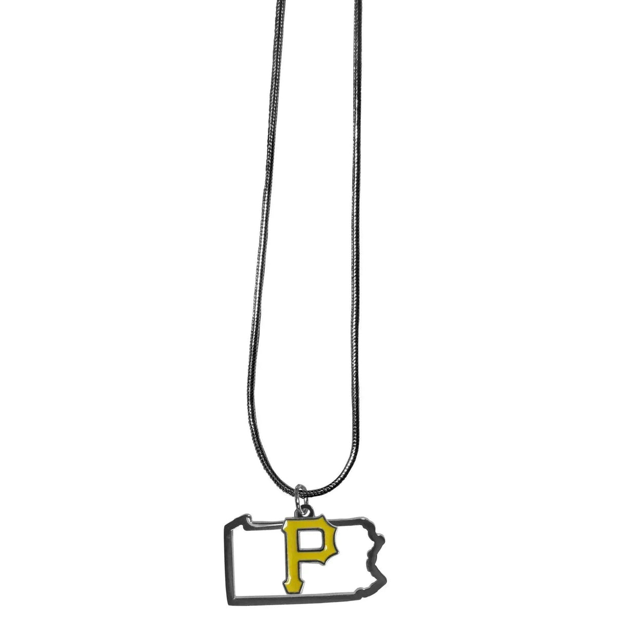  Pittsburgh Pirates State Shape Necklace With Logo Charm -  ToylandEU™
