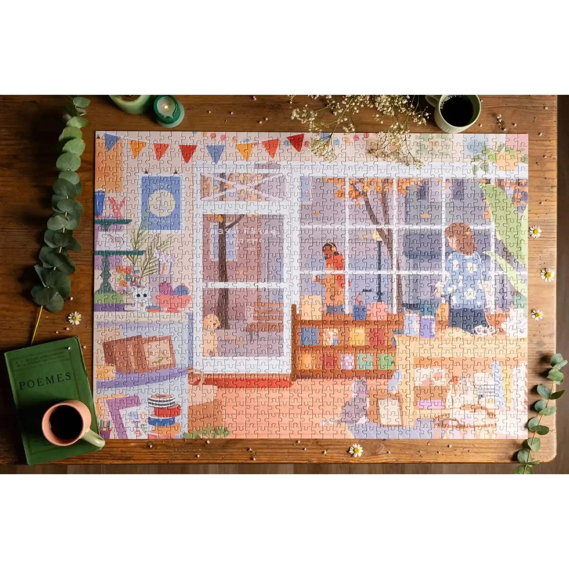 Stationery Shop 1000 Piece Premium Jigsaw Puzzle Relaxing Classic Edition - ToylandEU