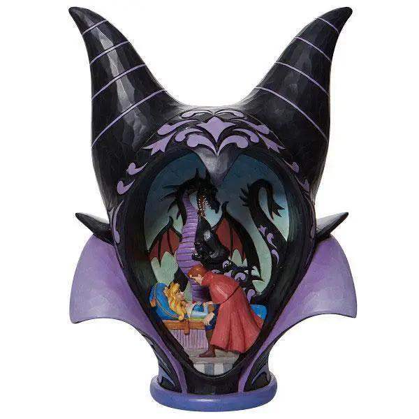  Enesco Disney Traditions Maleficent Headdress Scene "True Loves Kiss" by Jim Shore Statue -  ToylandEU™