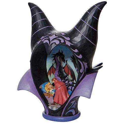  Enesco Disney Traditions Maleficent Headdress Scene "True Loves Kiss" by Jim Shore Statue -  ToylandEU™