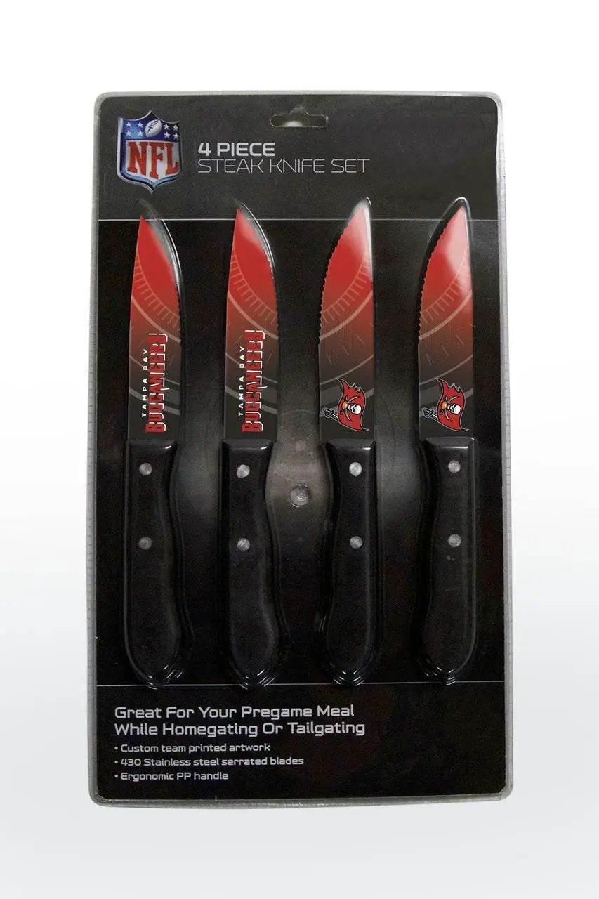  Tampa Bay Buccaneers Steak Knife Set 4 Pack With Artwork -  ToylandEU™