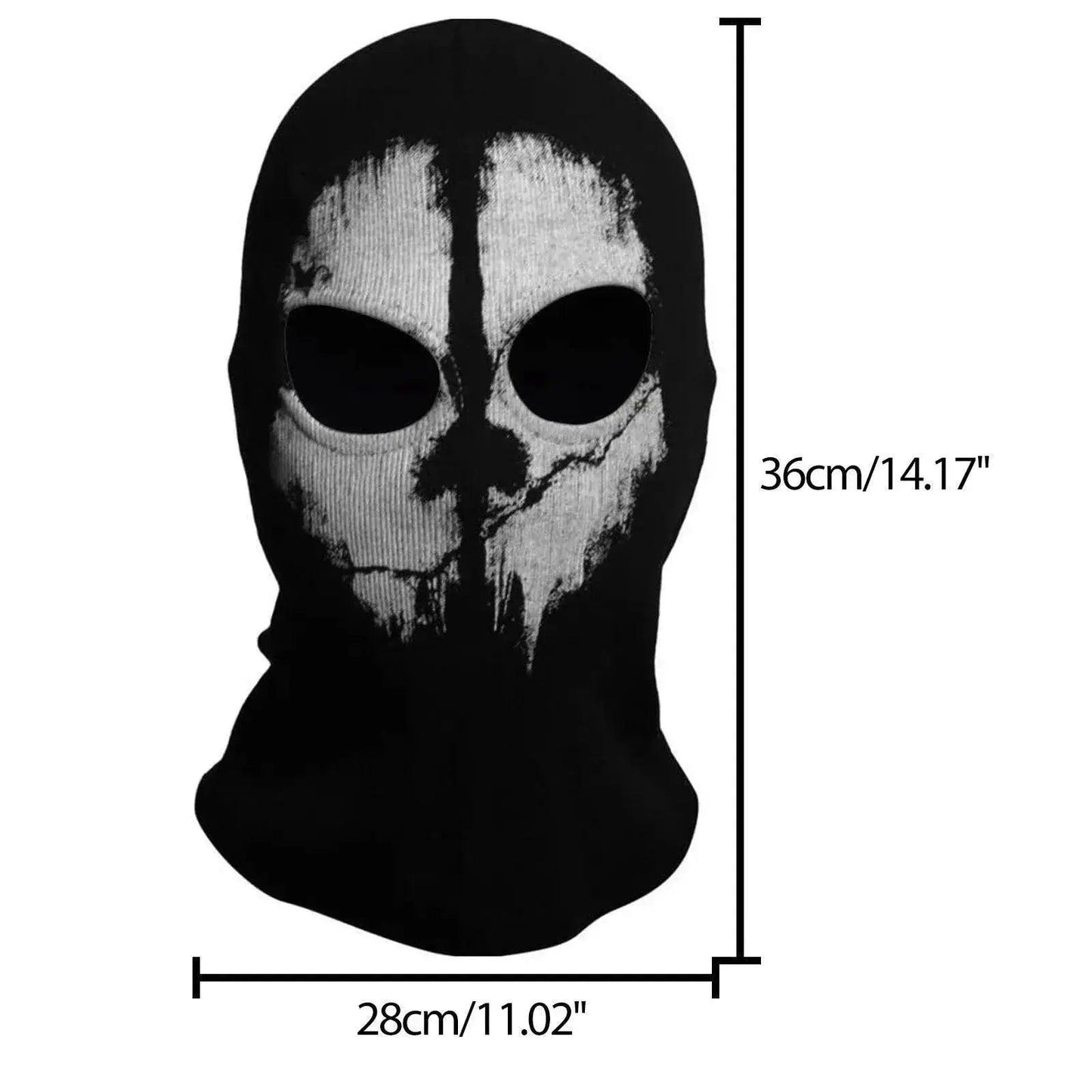  Stealthy Balaclava Mask Ghost 36 To 38 Cm Toyland EU -  ToylandEU™