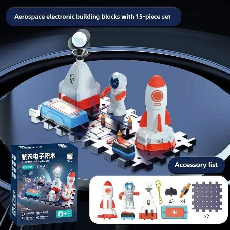 Steam Electronic Building Blocks Circuit Kit For Hands On Learning - ToylandEU