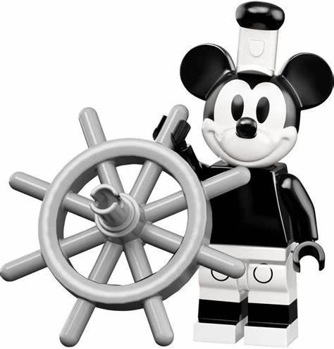Steamboat Willie Figure Collectible ABS Plastic Durable Figure For Display And Brick Builders - ToylandEU
