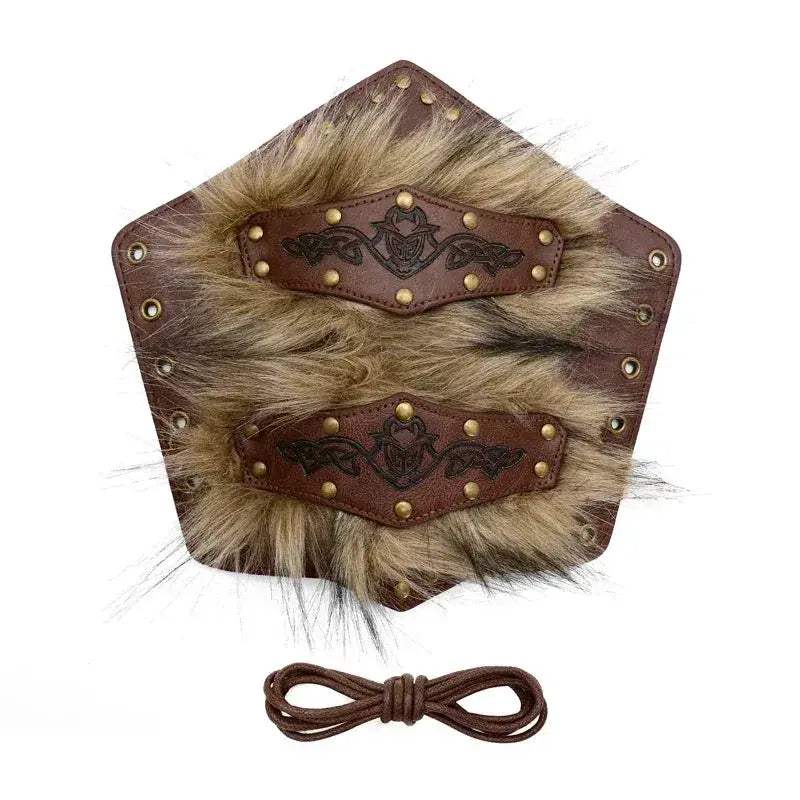 Steampunk Faux Leather Wrist Guards For Cosplay Armor - ToylandEU