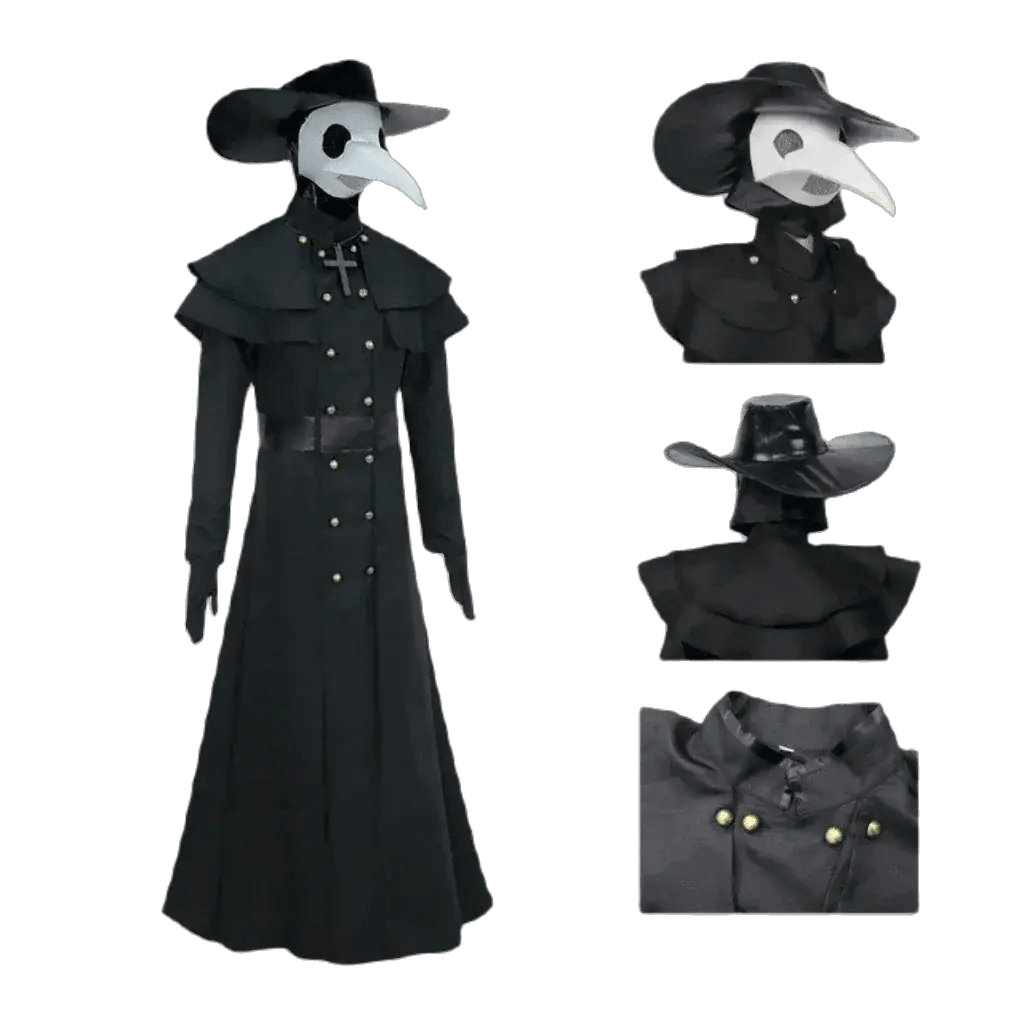  Steampunk Plague Doctor Costume for All Ages - Unisex Horror Attire -  ToylandEU™