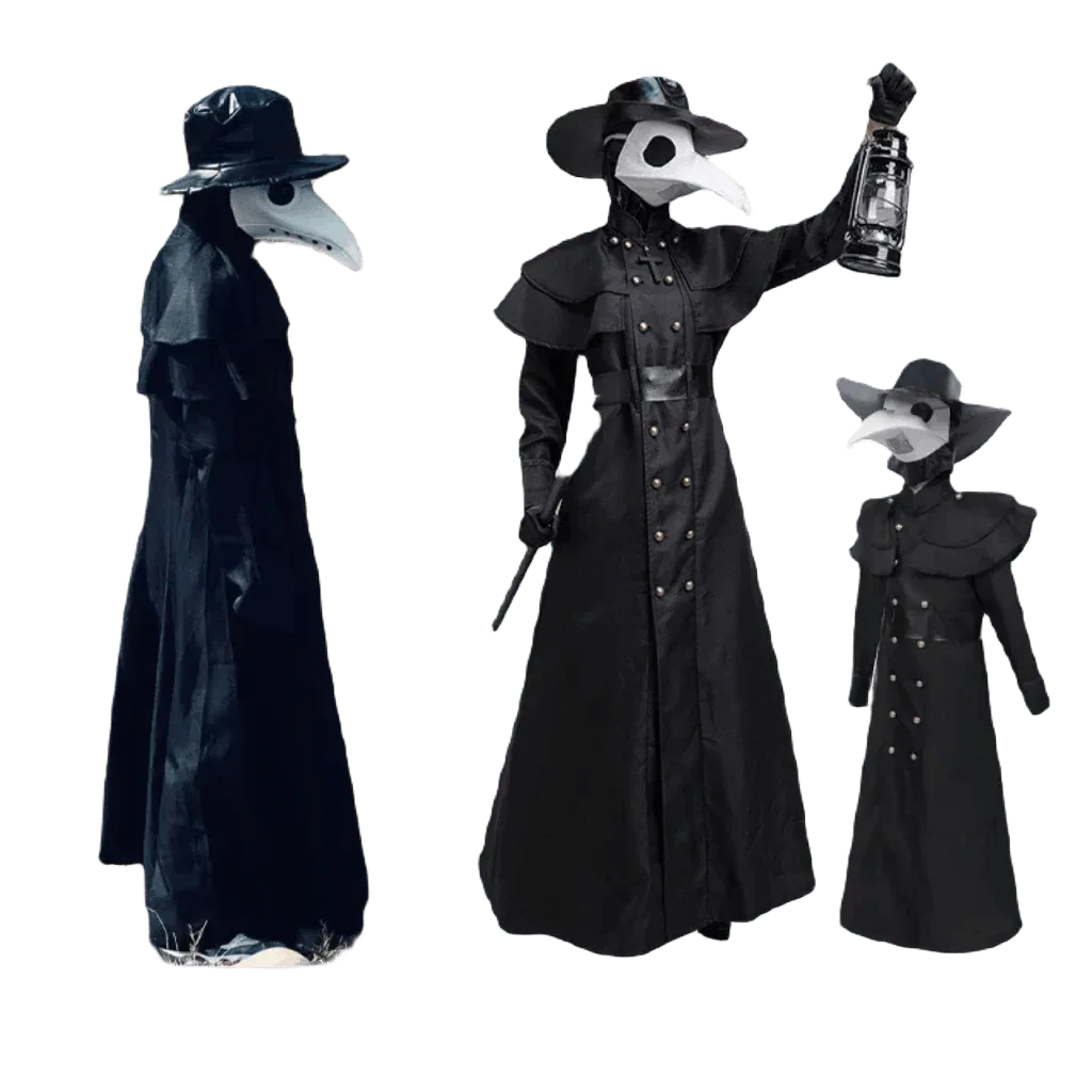 Steampunk Plague Doctor Costume for All Ages - Unisex Horror Attire - ToylandEU
