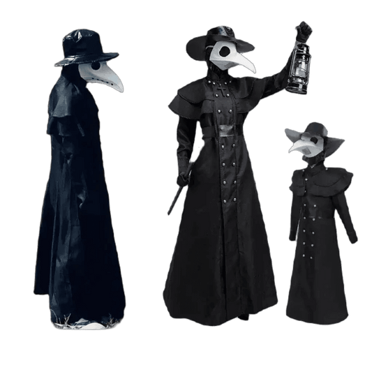 Steampunk Plague Doctor Costume for All Ages - Unisex Horror Attire - ToylandEU