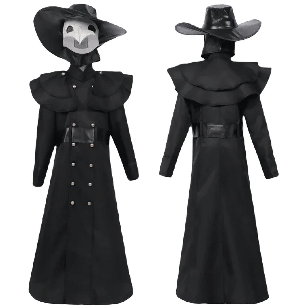 Steampunk Plague Doctor Costume for All Ages - Unisex Horror Attire - ToylandEU