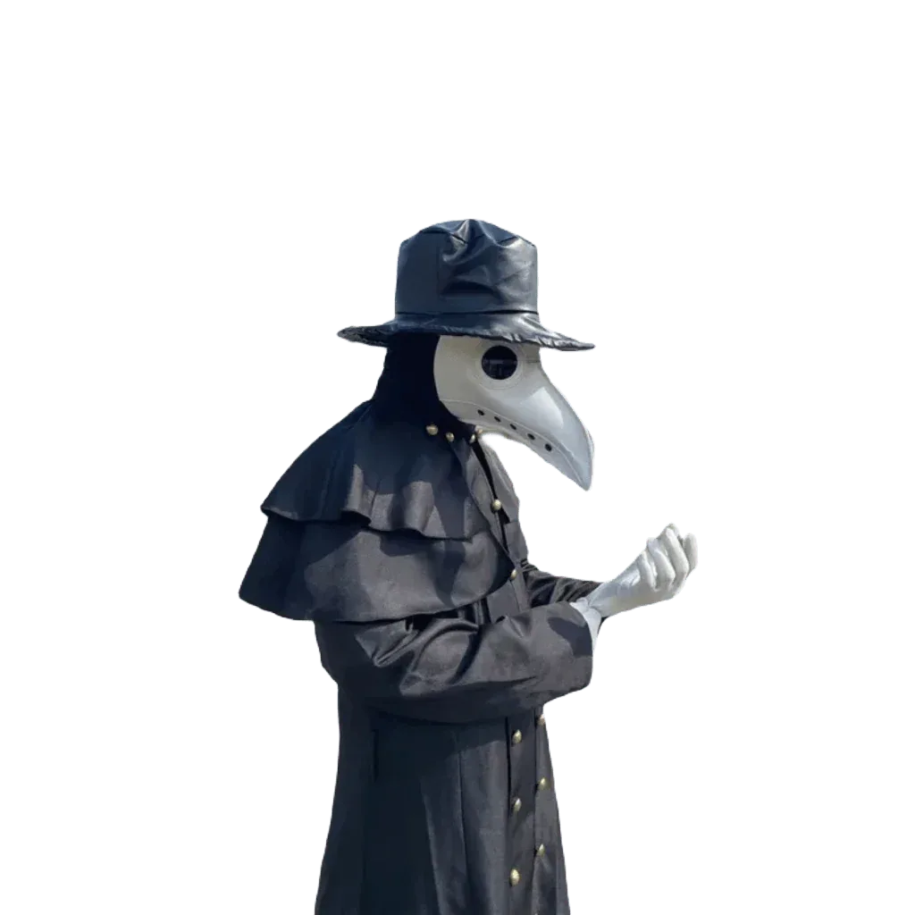 Steampunk Plague Doctor Costume for All Ages - Unisex Horror Attire - ToylandEU