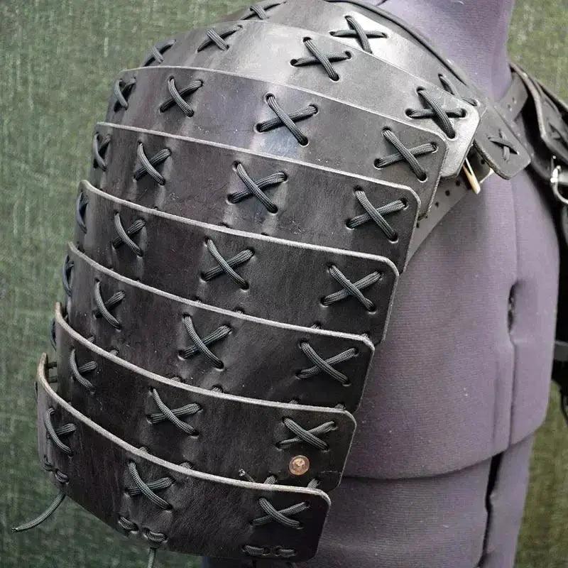  Steampunk Shoulder Armor Pauldrons Faux Leather -  ToylandEU™
