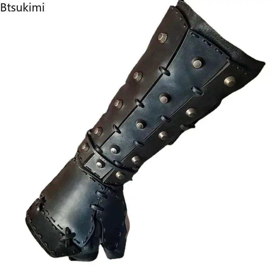 Steampunk Viking Bracer Gloves Arm Armor For Cosplay - ToylandEU