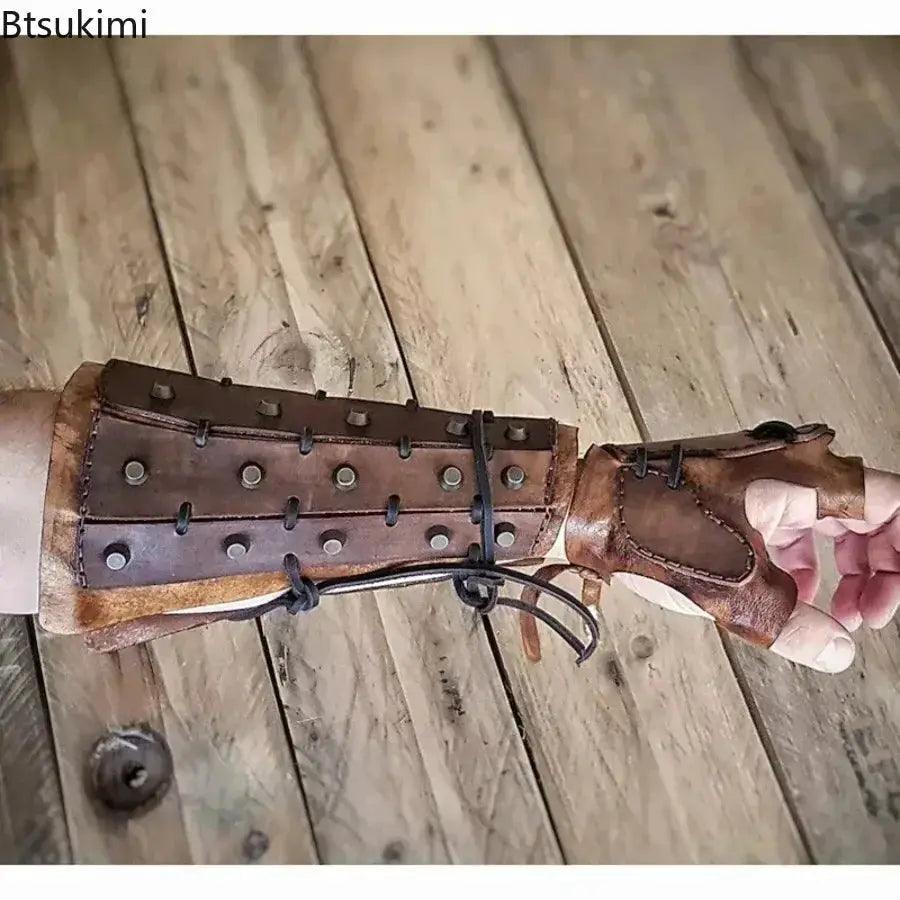  Steampunk Viking Bracer Gloves Durable Cosplay Armor -  ToylandEU™