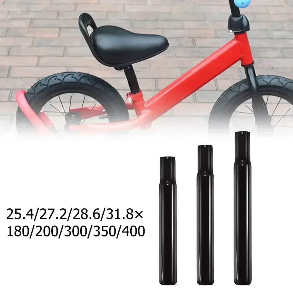 Steel Bicycle Seat Post For Children Kids 180-400mm 25.4-31.8mm - ToylandEU