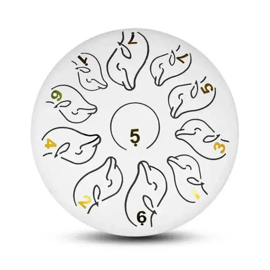  Steel Tongue Drum 6 Inch 11 Tone Handpan Ethereal Drum Portable Mini Music Drum for Children Yoga Meditation -  ToylandEU™