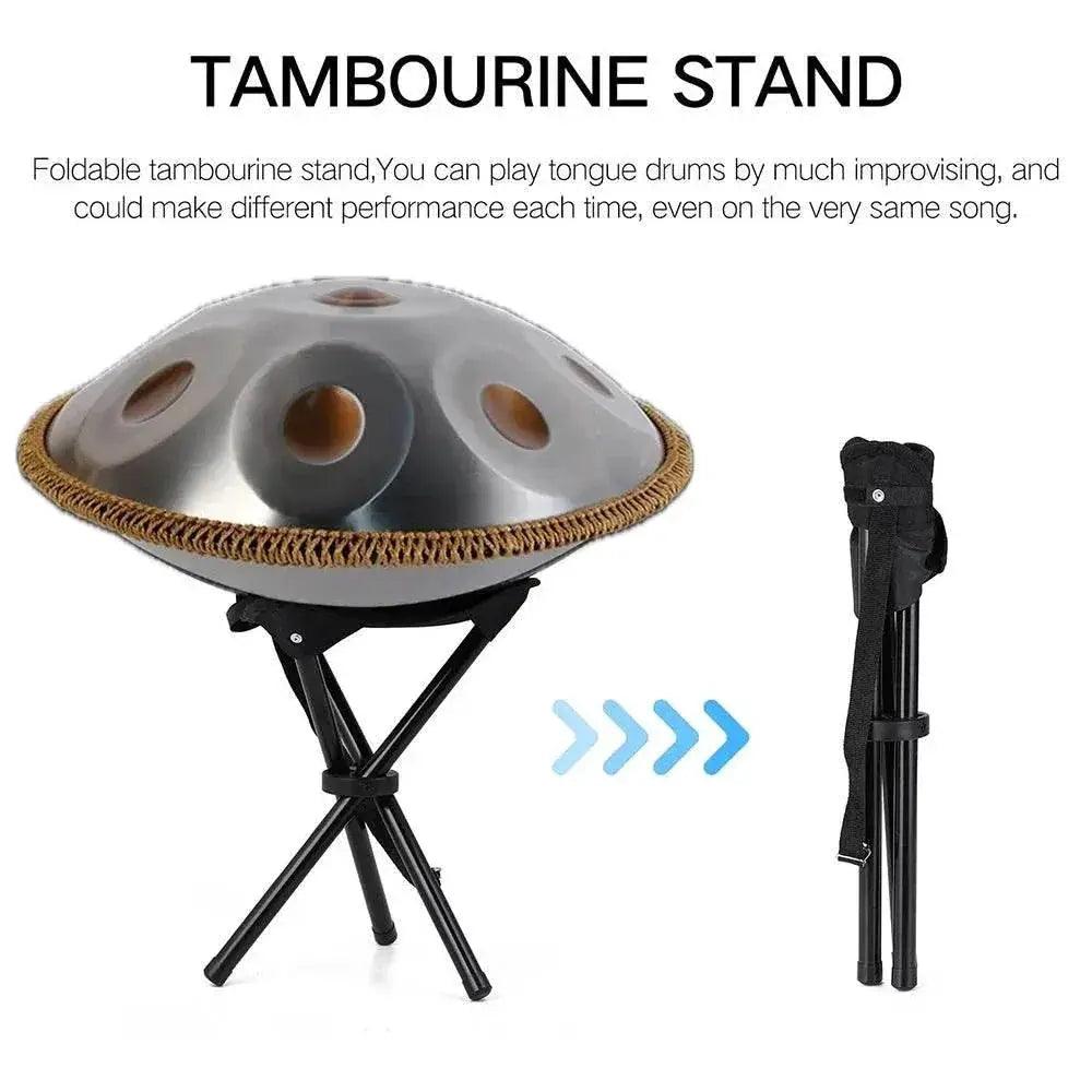  18 Inches Handpan 9 Notes G Minor Yoga Meditation Instrument Steel Tongue Drum Beginner Professional Stainless Steel Drum -  ToylandEU™