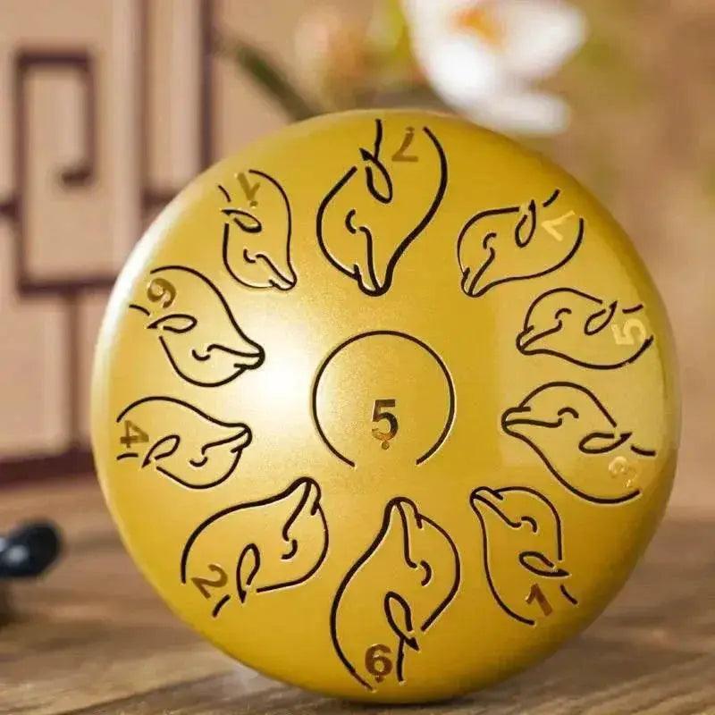  Steel Tongue Drum 6 Inch 11 Tone Handpan Ethereal Drum Portable Mini Music Drum for Children Yoga Meditation -  ToylandEU™