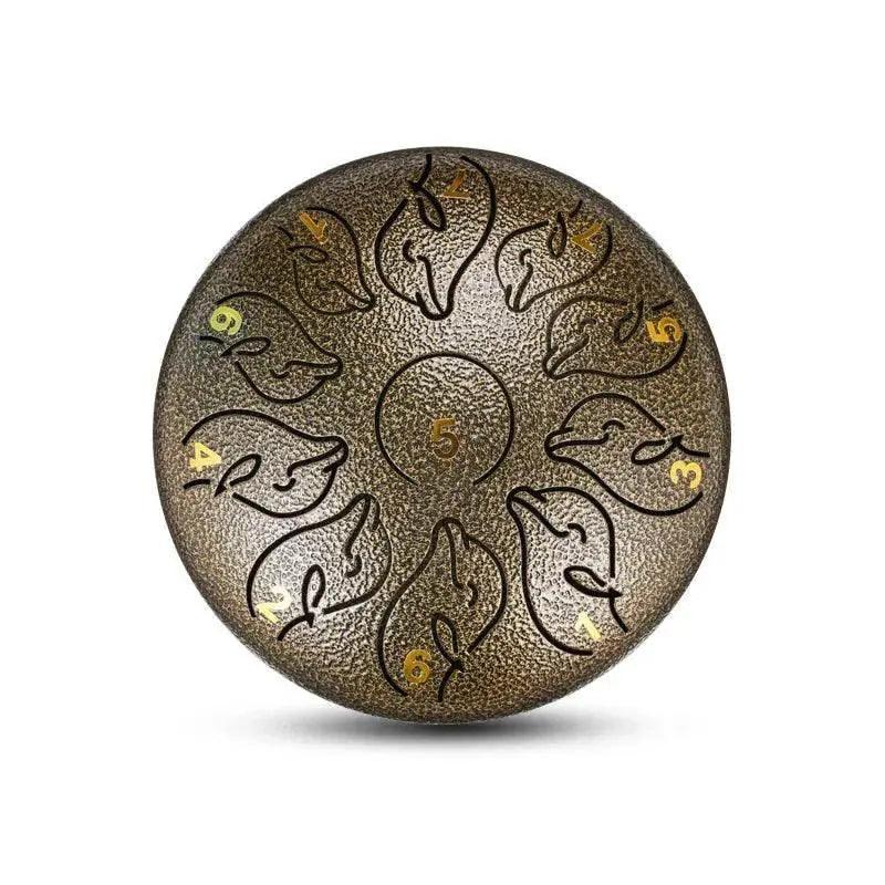  Steel Tongue Drum 6 Inch 11 Tone Handpan Ethereal Drum Portable Mini Music Drum for Children Yoga Meditation -  ToylandEU™
