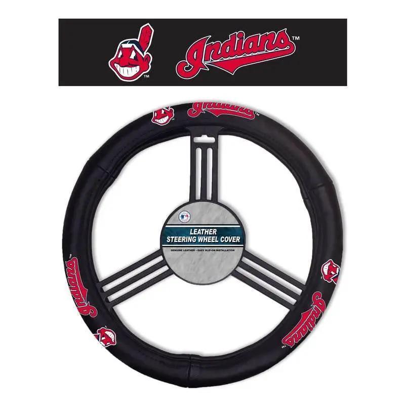  Cleveland Indians Leather Steering Wheel Cover Car Decor -  ToylandEU™