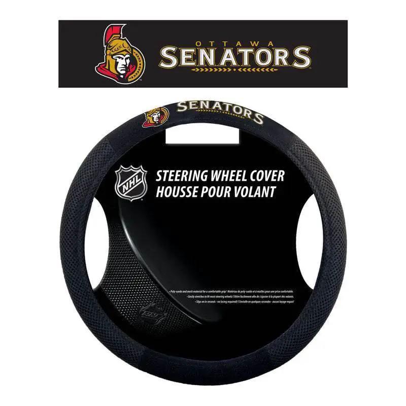  Ottawa Senators Leather Steering Wheel Cover Mesh Style Logo -  ToylandEU™