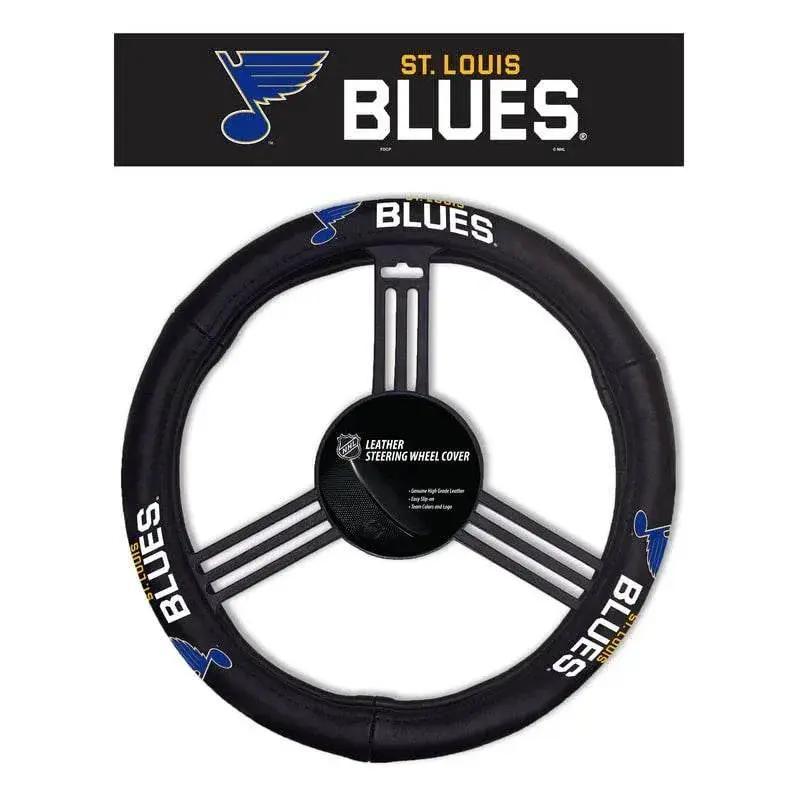  St Louis Blues Leather Steering Wheel Cover Co NHL Licensed -  ToylandEU™