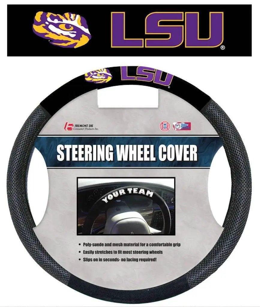  LSU Tigers Steering Wheel Cover Mesh Style By Fremont Die -  ToylandEU™