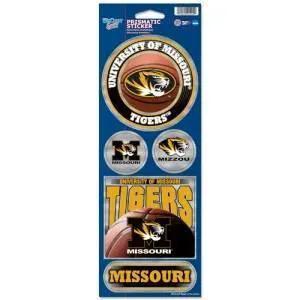  Missouri Tigers Holographic Prismatic Sticker Sheet 4x12 -  ToylandEU™