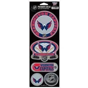  Washington Capitals Prismatic Die Cut Sticker Sheet 4x12 -  ToylandEU™