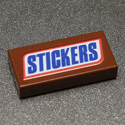 Stickers - Custom Printed 1x2 Tile - ToylandEU