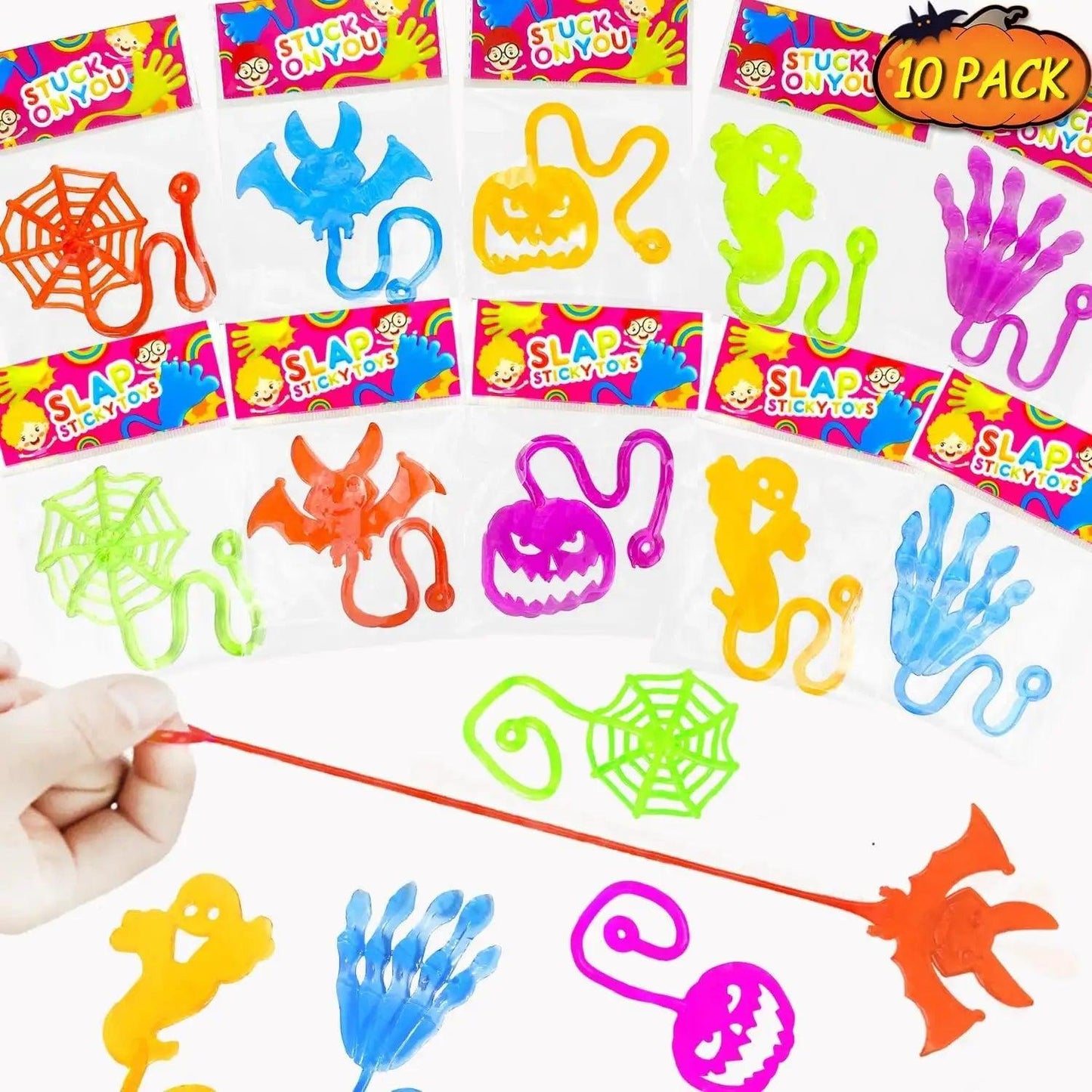  Sticky Hands Spider Web Toy Set For Kids Stretchy Fun -  ToylandEU™