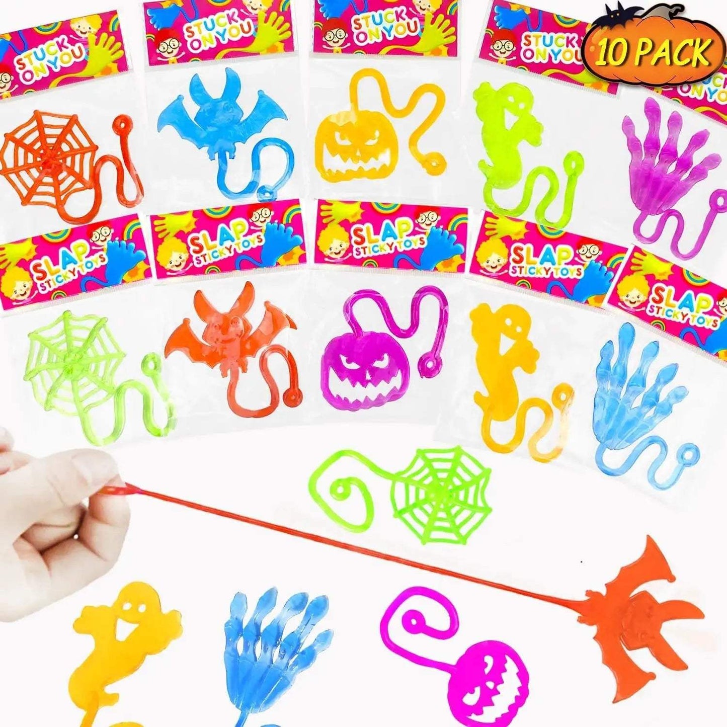  Sticky Hands Spider Web Toy Set For Kids Stretchy Fun -  ToylandEU™