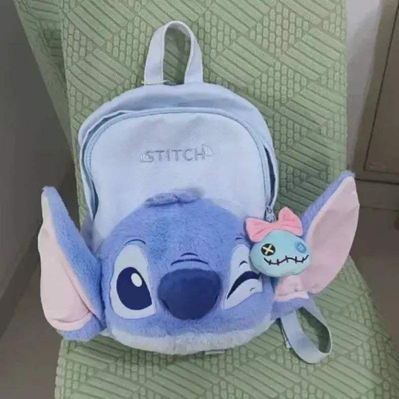 Stitch Backpack Plush Large Capacity Disney Lilo Schoolbag - ToylandEU