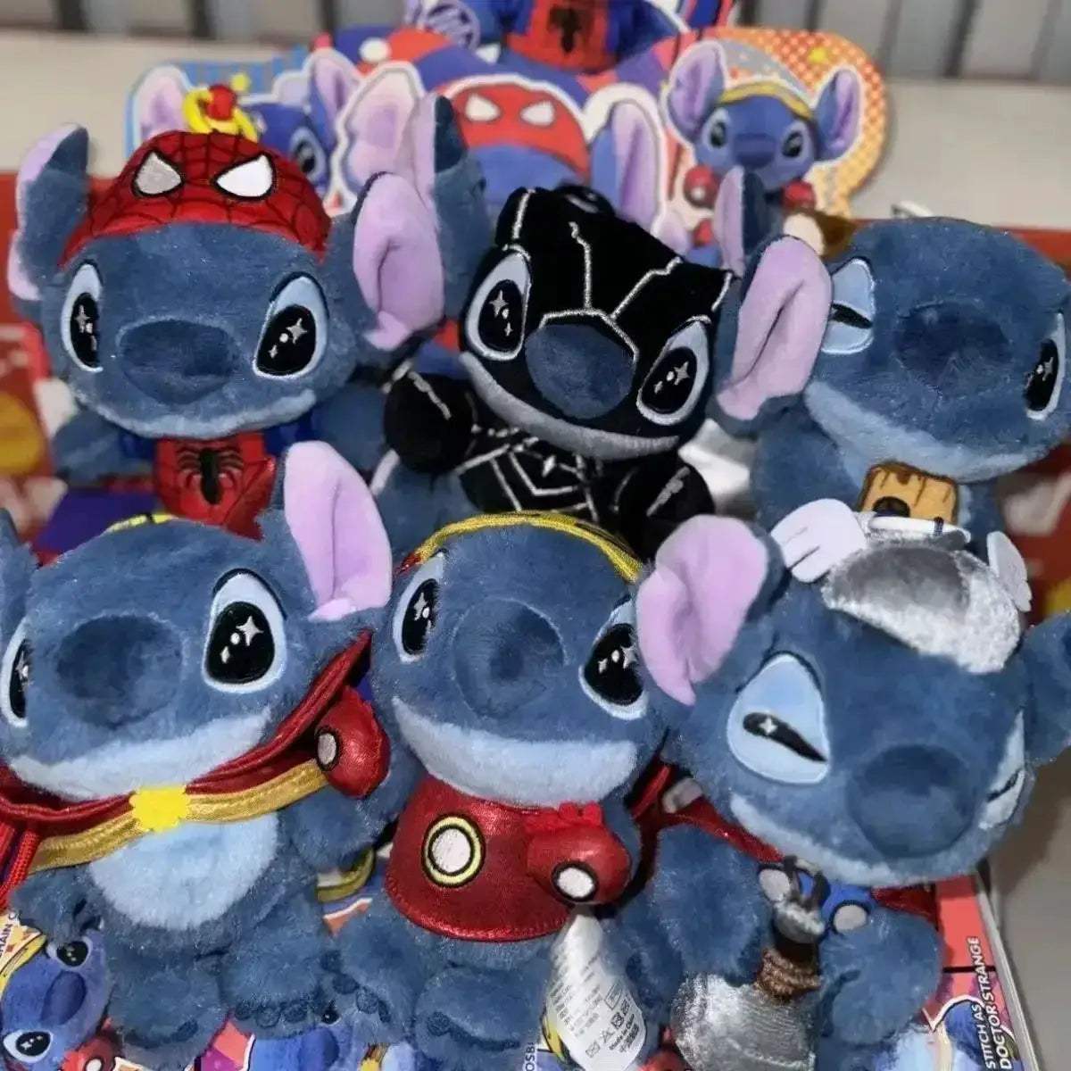 Stitch Cosbi Plush Keychain Blind Box Figures Collectible Surprise - ToylandEU