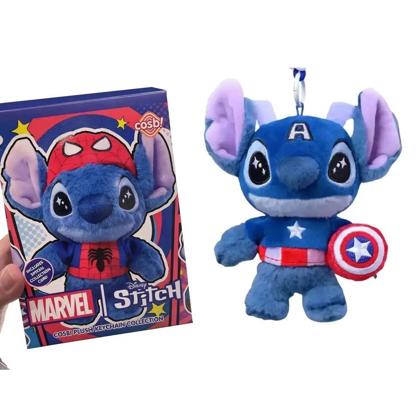Stitch Cosbi Plush Keychain Blind Box Figures Collectible Surprise - ToylandEU