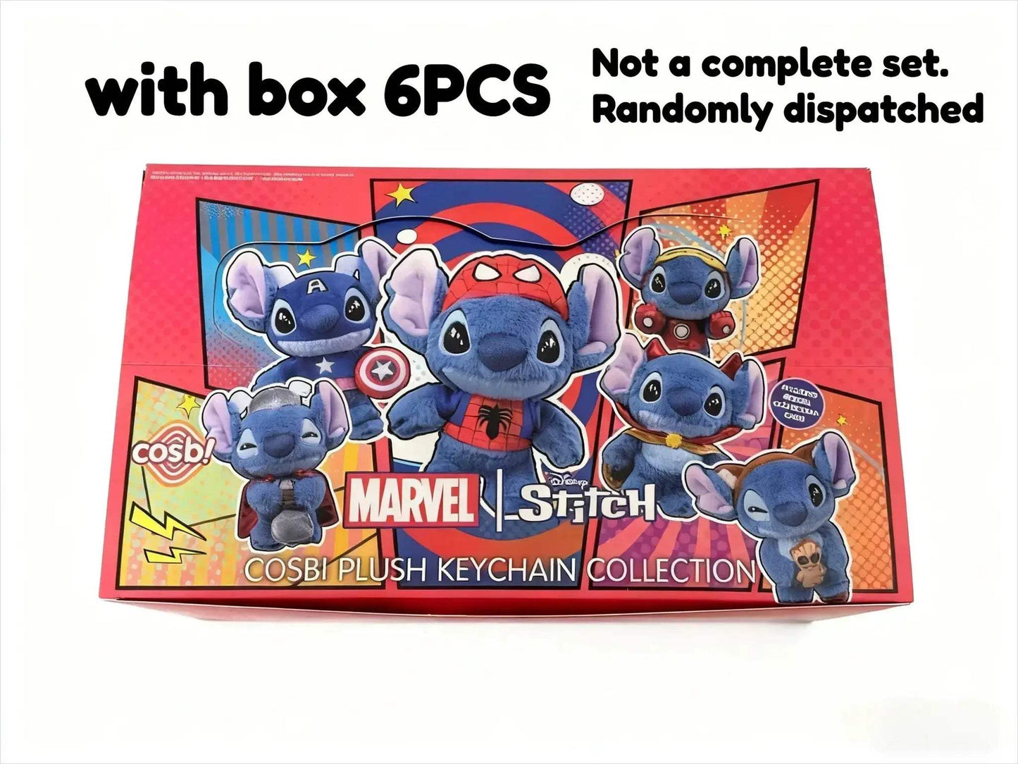 Stitch Cosbi Plush Keychain Blind Box Figures Collectible Surprise - ToylandEU