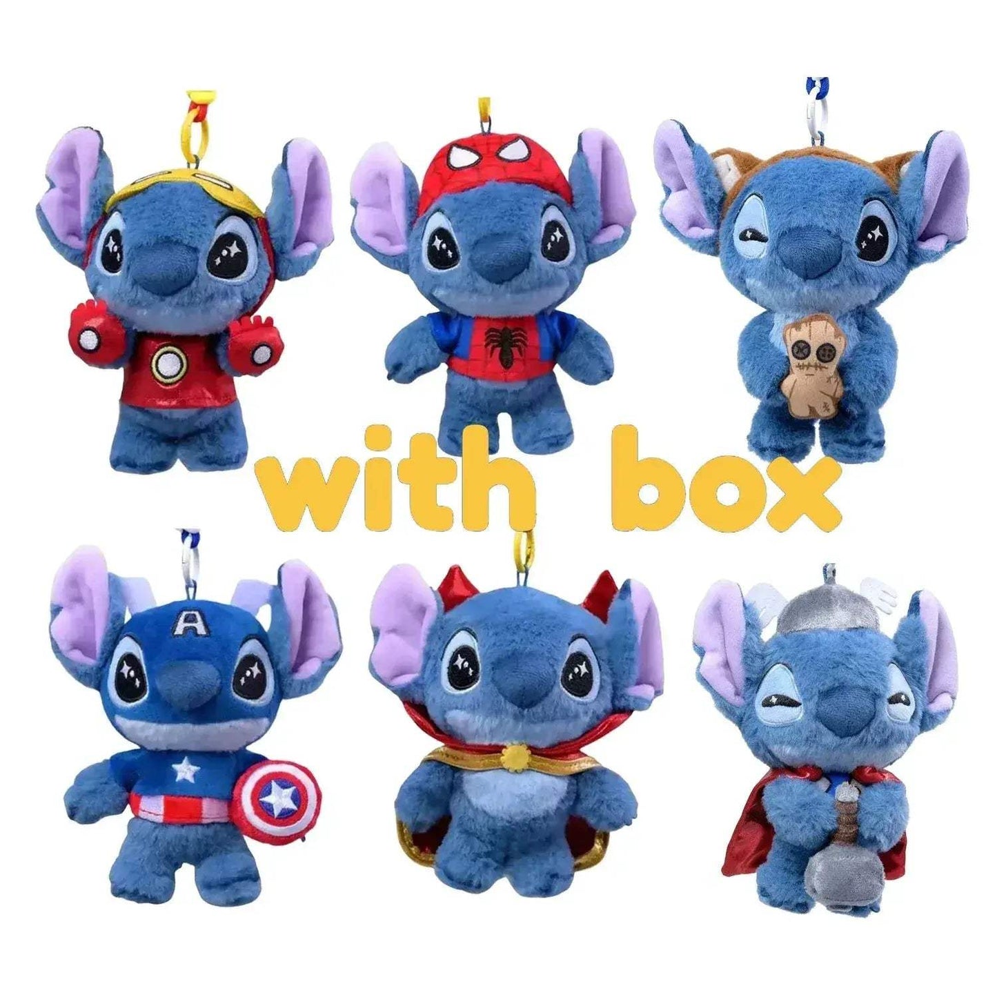 Stitch Cosbi Plush Keychain Blind Box Figures Collectible Surprise - ToylandEU