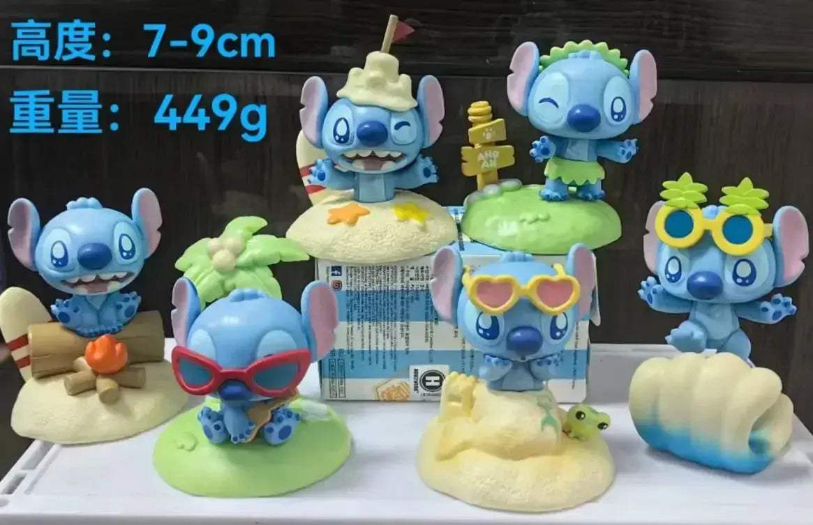 Stitch Lilo PVC Figure Set 7-10cm Collectible Toys - ToylandEU
