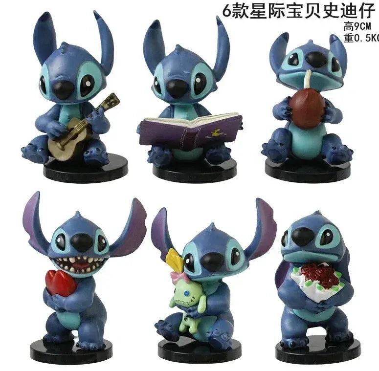  Stitch Lilo PVC Figure Set Collectible Toys Bandai -  ToylandEU™