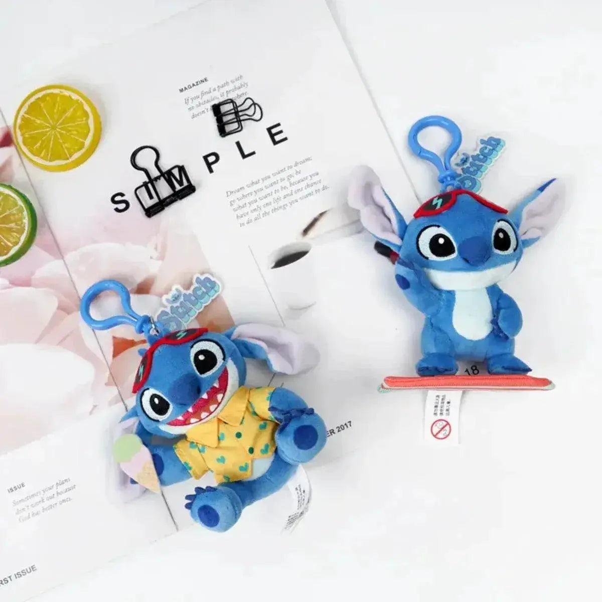  Stitch Plush Doll Backpack Keychain Gift for Kids - Cute Disney Anime  -  ToylandEU™