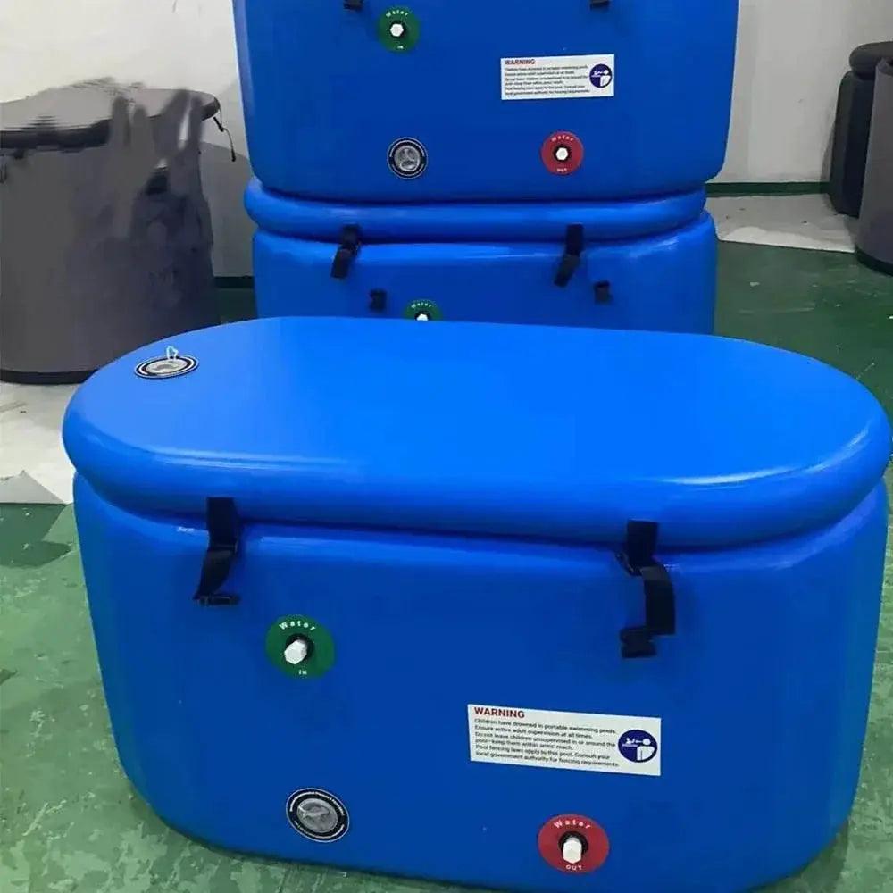 Stock 132cm Cold Immersion Training Ice Bath Tub Large Collapsible Cold Plunge Pod for Indoor Outdoor Use -  ToylandEU™