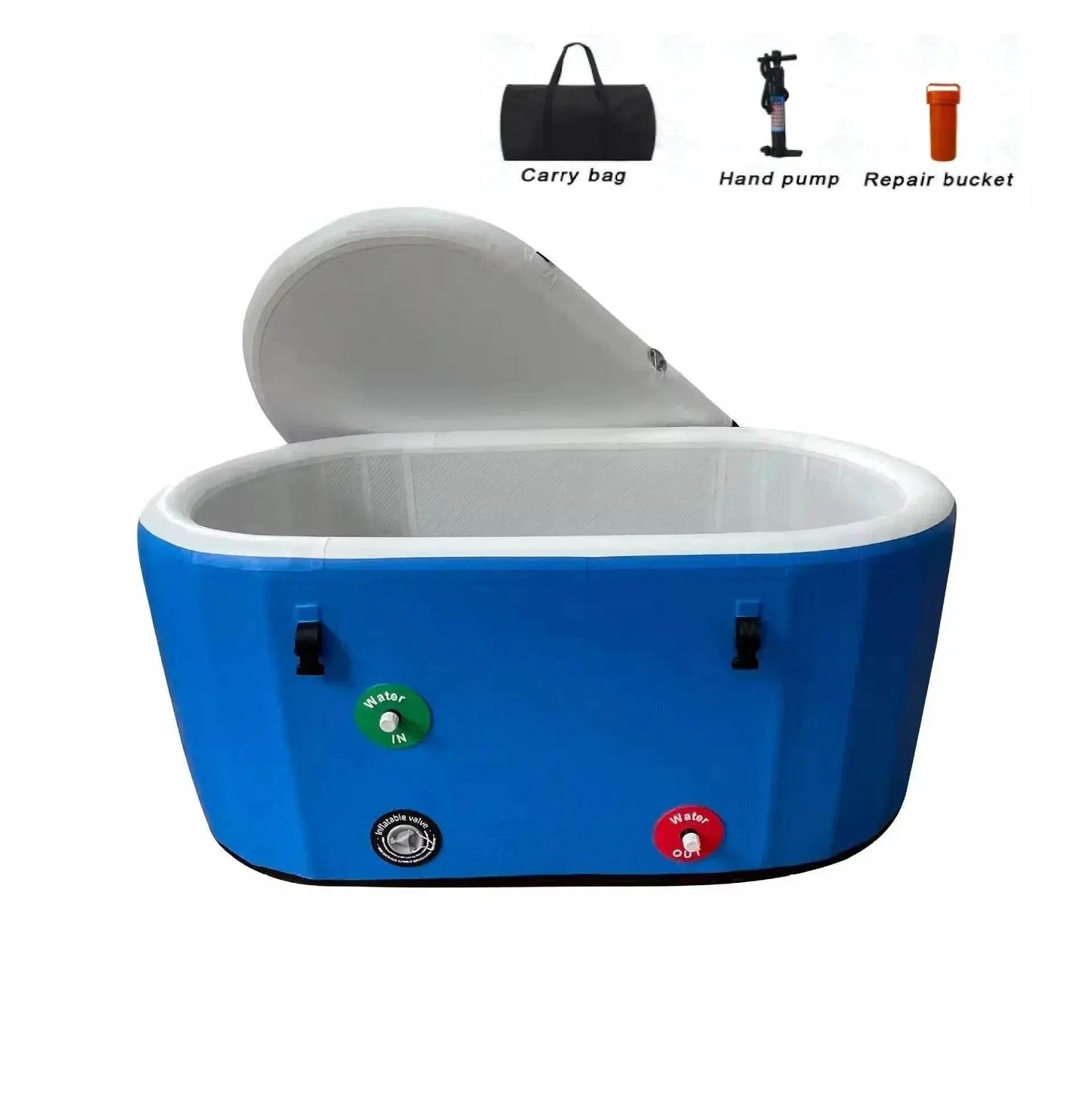  Stock 132cm Cold Immersion Training Ice Bath Tub Large Collapsible Cold Plunge Pod for Indoor Outdoor Use -  ToylandEU™