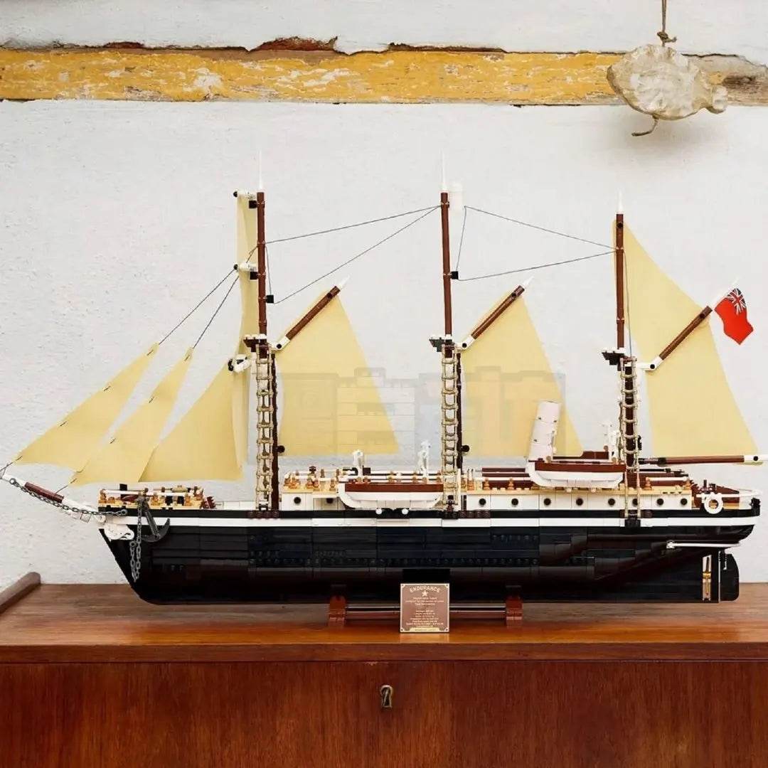 Stock New The Endurance Explorer Ship Moc 10335 Building Blocks Diy Assemble City Bricks Toys for Kids Birthday Christmas Gifts - ToylandEU