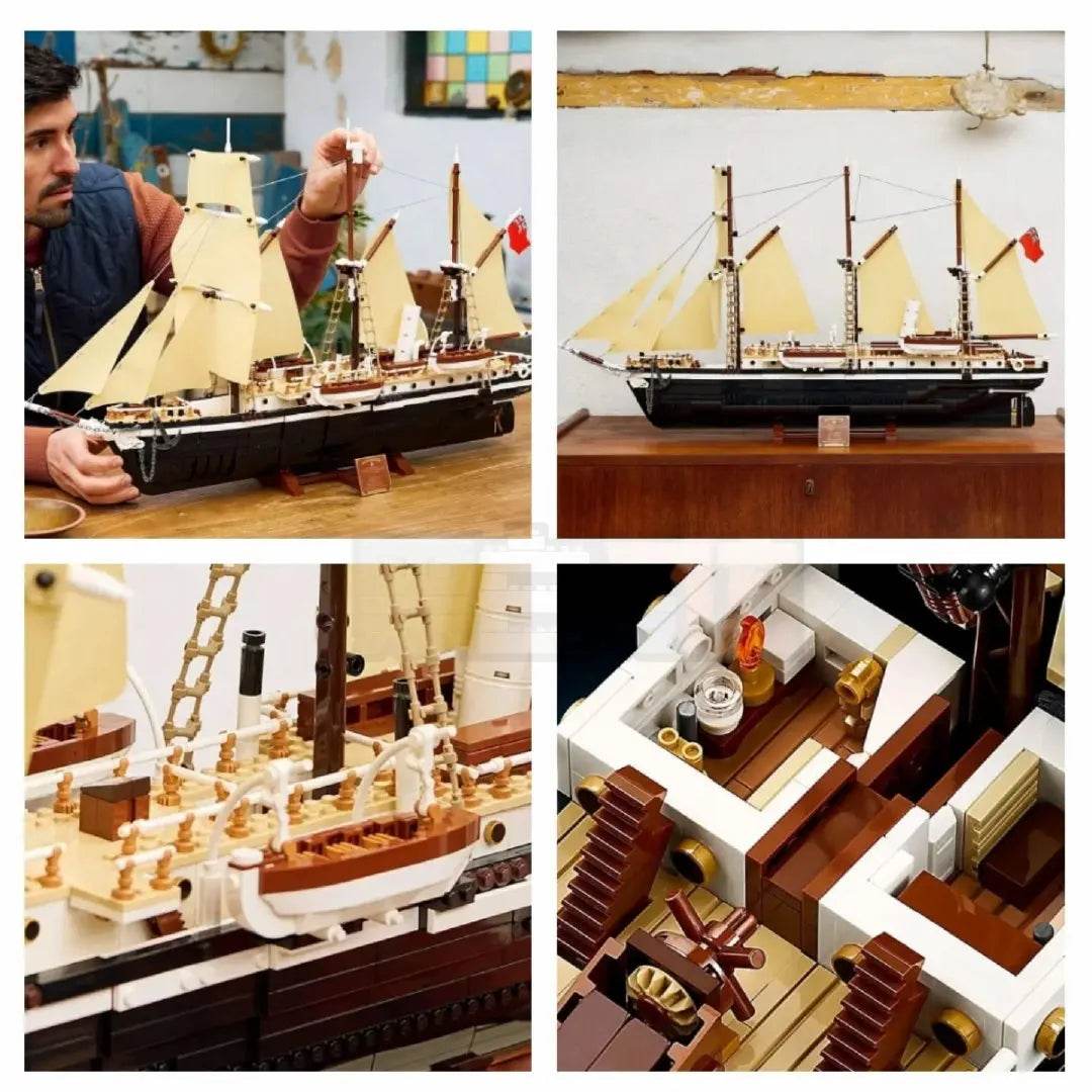 Stock New The Endurance Explorer Ship Moc 10335 Building Blocks Diy Assemble City Bricks Toys for Kids Birthday Christmas Gifts - ToylandEU