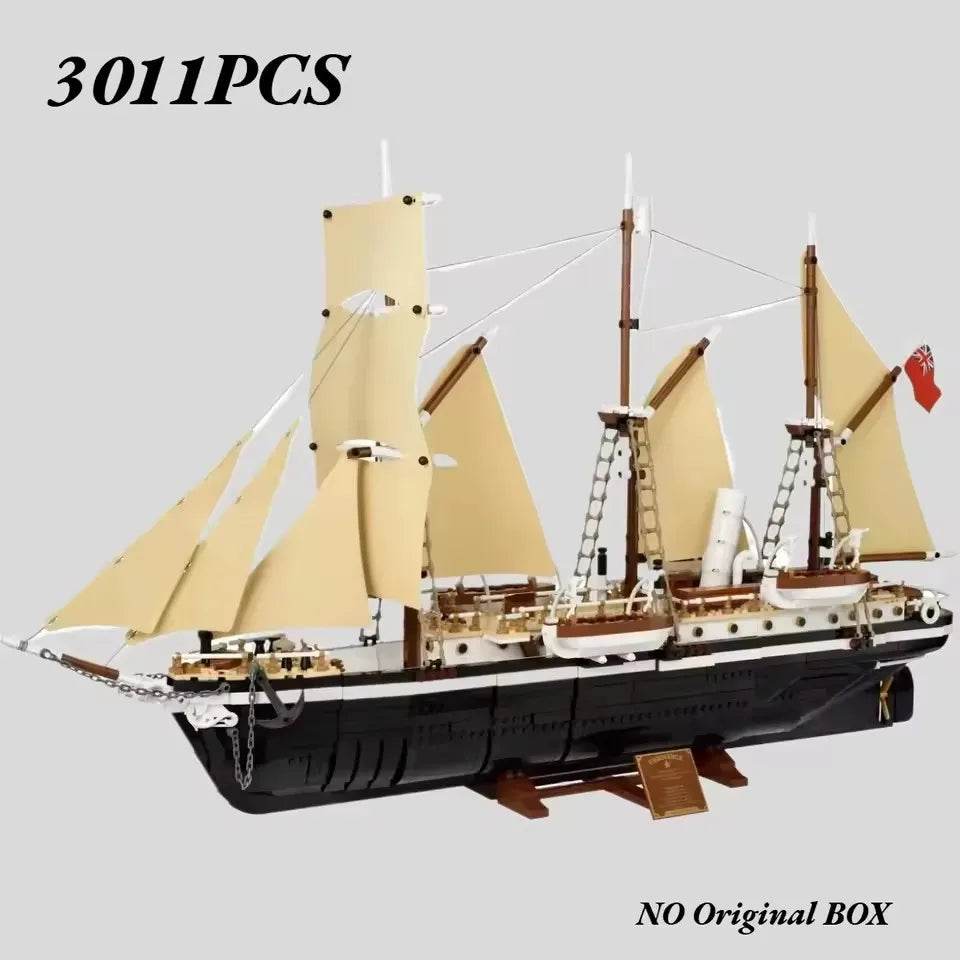 Stock New The Endurance Explorer Ship Moc 10335 Building Blocks Diy Assemble City Bricks Toys for Kids Birthday Christmas Gifts - ToylandEU